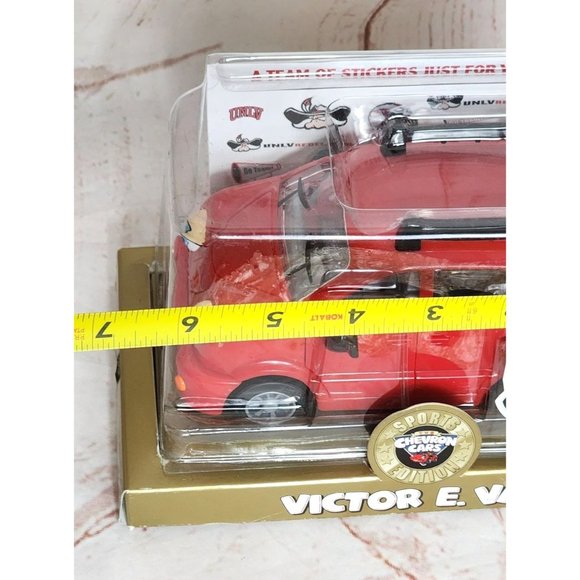Vintage 2007 Chevron Cars UNLV Victor E. Van Sports Edition Techron Toy Car - Picture 8 of 16